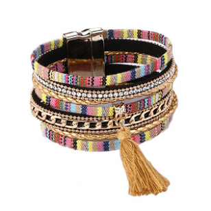 Armband-lagen-Goud-kwastje